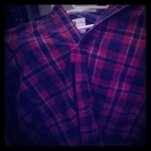 Flannel red and black